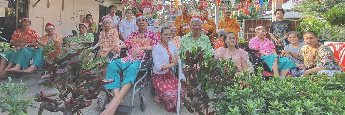 บรรยากาศภายในเนอร์สซิ่งโฮม Golden Life Home